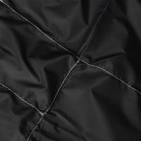 Close up view of folding pattern